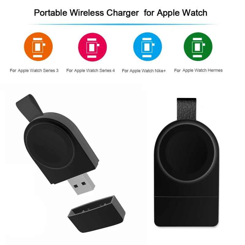 

Fast mini wireless charger charging pad stand board for Apple Watch Series 1 2 3 4 wireless induction charger charging dock