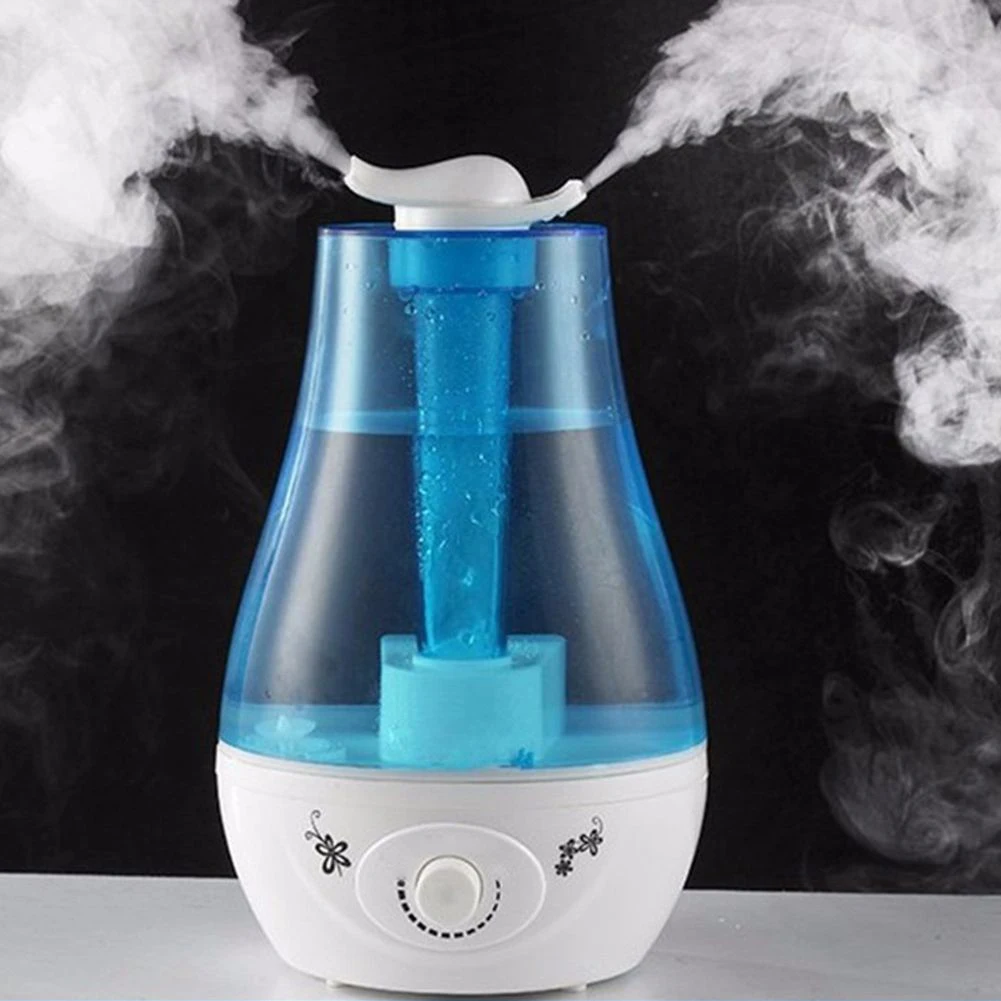 Goedkoop 3L Ultrasone Luchtbevochtiger Mini Aroma Luchtbevochtiger Luchtreiniger met LED Lamp Luchtbevochtiger voor Draagbare Diffuser Mist Maker Fogg