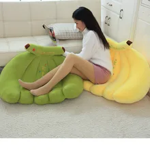 Креативный банановый диван мягкая плюшевая подушка с бананом, подушка бойфренда для девочек, подарок на день Святого Валентина, плюшевая игрушка для декора дома