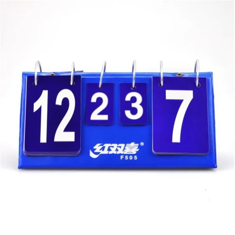 LumiParty F505 Portable Flip Table Tennis Scoreboard 4 Digit Flip Score