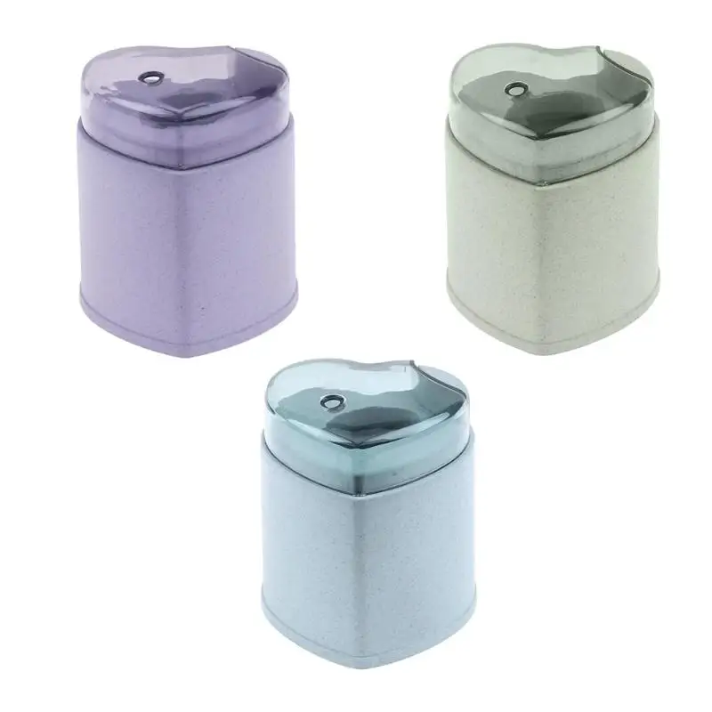 

Wheat Straw Hand Press Automatic Toothpick Holder Container European Box Kitchen Toothpick Can Home Decor Toothpick Storage Box