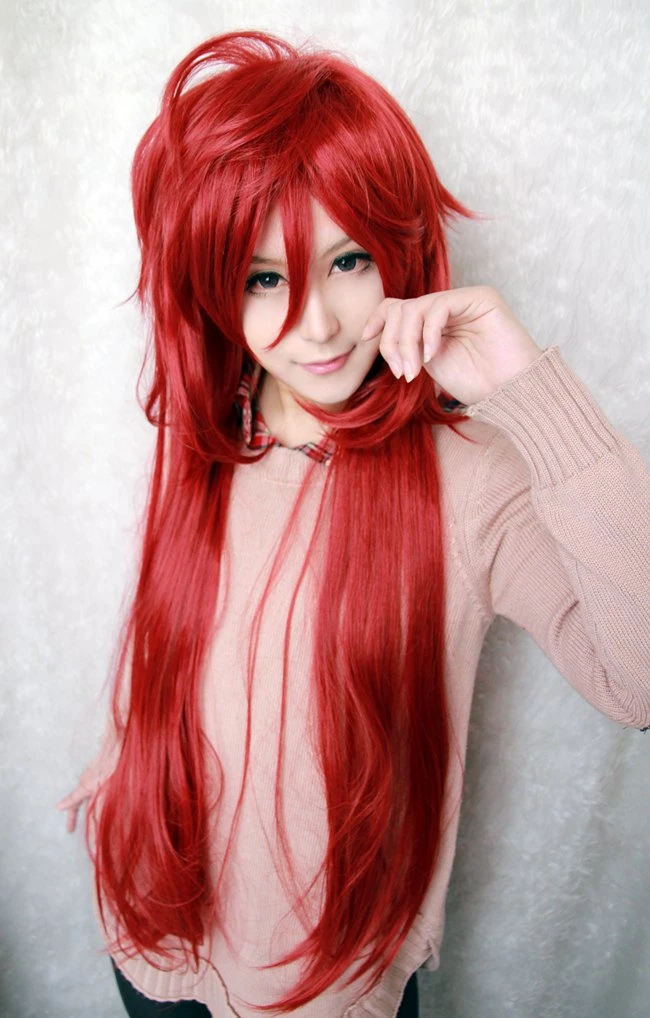 アニメ黒執事グレル サトクリフロングレッドコスプレウィッグ熱抵抗力が髪かつら Black Butler Grell Grell Sutcliffgrell Sutcliff Cosplay Aliexpress アニメ黒執事グレル サトクリフロングレッドコスプレウィッグ熱抵抗力が髪かつら Black Butler Grell Grell Sutcliffgrell Sutcliff Cosplay Aliexpress