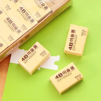 

Free ship!1lot=60pc!Comfortable square office eraser/rubber erasers stationery for children students