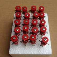 20 шт./упак. 0.45 мм Установленный Мэтт Провода, ювелирные изделия ротари бур, серебра, золота, алмазов полировки колеса шлифовального круга кисти