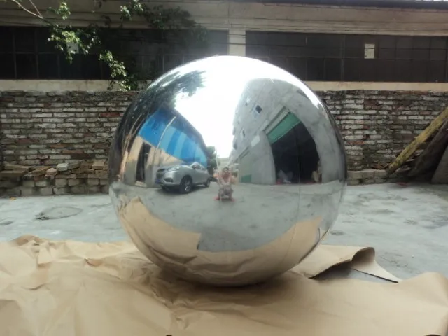 Надувной рекламный зеркальный шар для шоу Горячая Серебряный надувной шар
