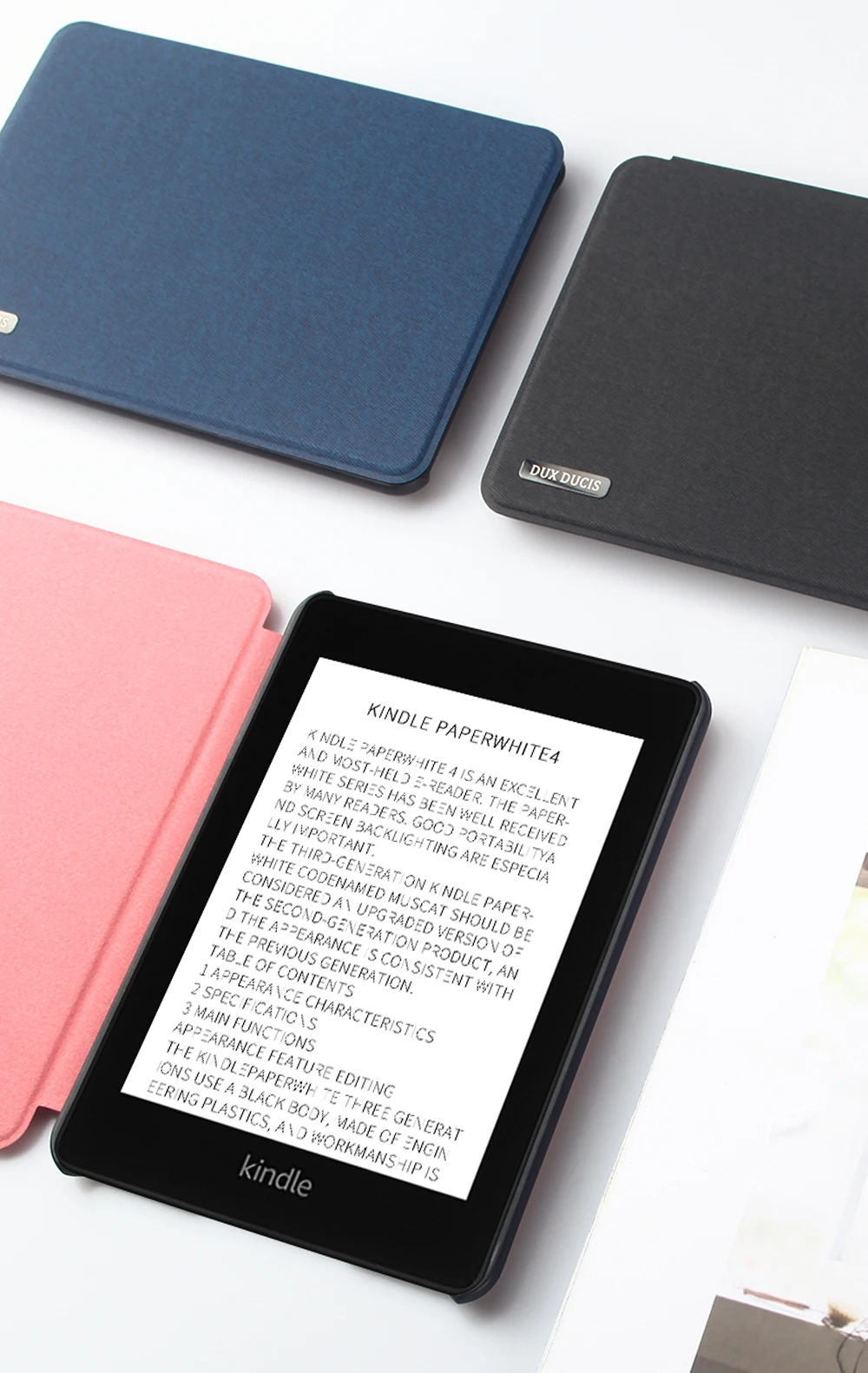 Чехол для Amazon Kindle Paperwhite 4, 6 дюймов, роскошный, из искусственной кожи, умный, флип-чехол, чехол для Amazon Kindle Paperwhite 4, 6,0 дюймов, чехол