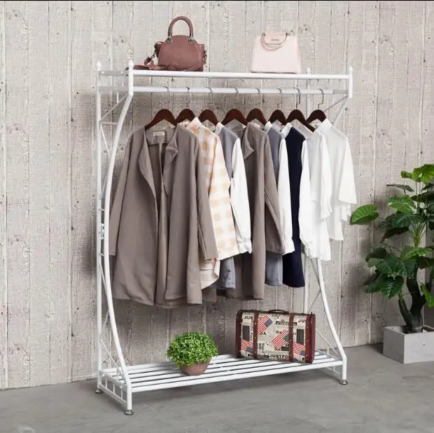 

European-style tie yi clothes rack hang hanger creative bedroom clothes rack fashion clothing store display rack