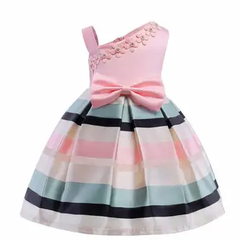 

2018summer Sleeveless Girls Dresses Party Princess Dress Vestido Girl Clothes Kid Costume Dresses for Girls 2-10