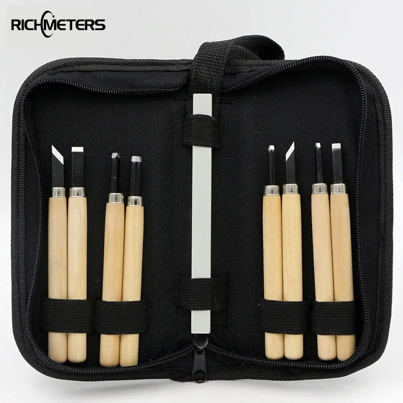 8 PCS wood carving mini knife woodworking tools sets carving knife