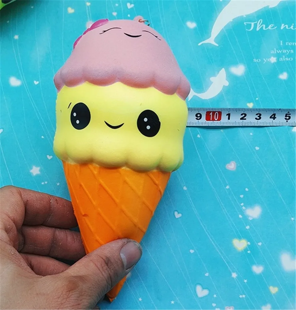 Горячая сжимающее изысканное веселое мороженое ароматизированное Мягкое Очарование медленно поднимающееся моделирование антистресс забавные гаджеты интересные игрушки