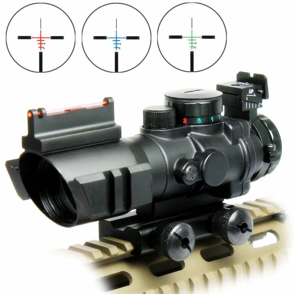 SPIKE Compact scope Tactical 4X32 acog illuminated optical sight