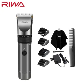 

Riwa Professional Hair Clipper 2000mAh Lithium Battery Aluminum 100-240V Hair Cutting Machine X9 Hair Trimmer Hair Shaver