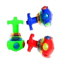 Игрушки для мальчиков 8 лет дети красочный НЛО музыкальный Волчок Электрический гироскоп пластиковый декомпрессионный гироскоп