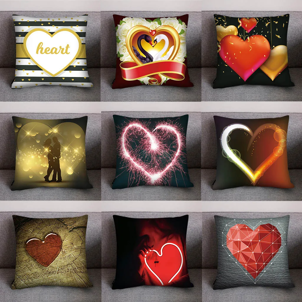 

ISHOWTIENDA Print Pillow Case Polyester Sofa Car Cushion Cover Home Decor sofa decorative cushions printed square polyester