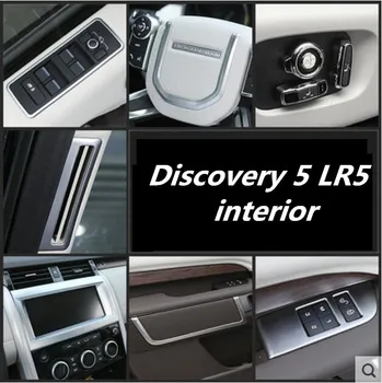 

interior Air Vent/Headlight Window Lifter Switch Seat Adjust Button Cover Trim For Land Rover Discovery 5 LR5 2017 2018
