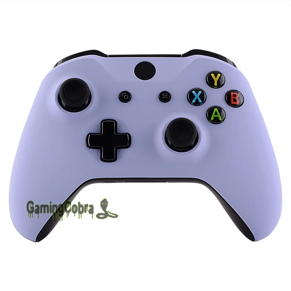 

Light Violet Soft Touch Faceplate Top Housing Shell Case Replacement Part for Xbox One S Xbox One X Controller (1708) #SXOFX20