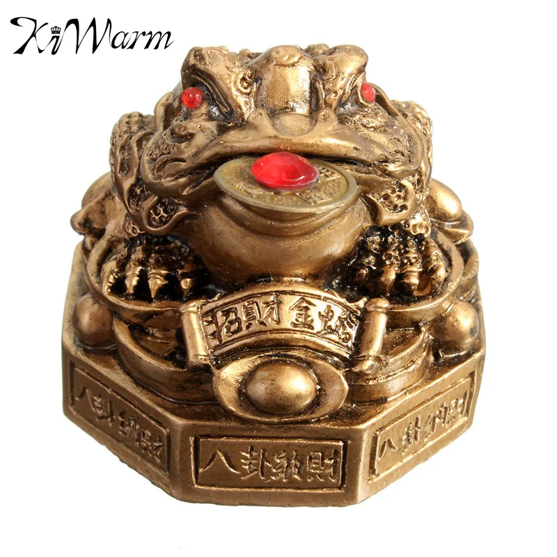 Chinese Feng Shui Decor Money Lucky Fortune Wealth Frog Toad Coin