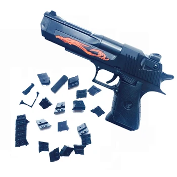 

Building Blocks Toy Assembly Toy Brain Game Intellectual toy Model Bullets with Instruction Book muffler