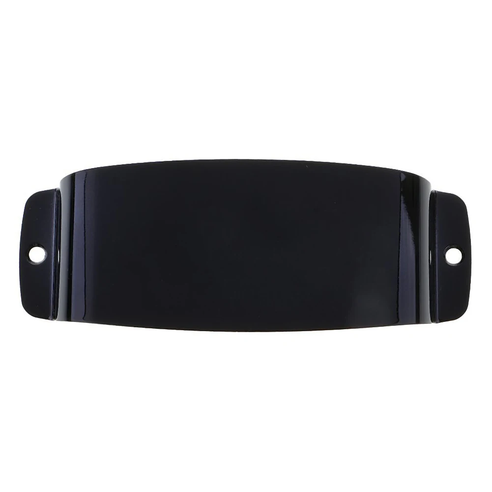 HOT Metal Guitar Pickup Cover Protector for Jazz Bass Electric Bass Guitar Replacement Black