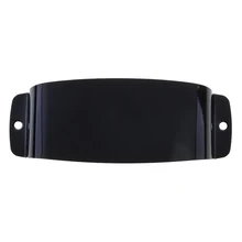 HOT Metal Guitar Pickup Cover Protector for Jazz Bass Electric Bass Guitar Replacement Black