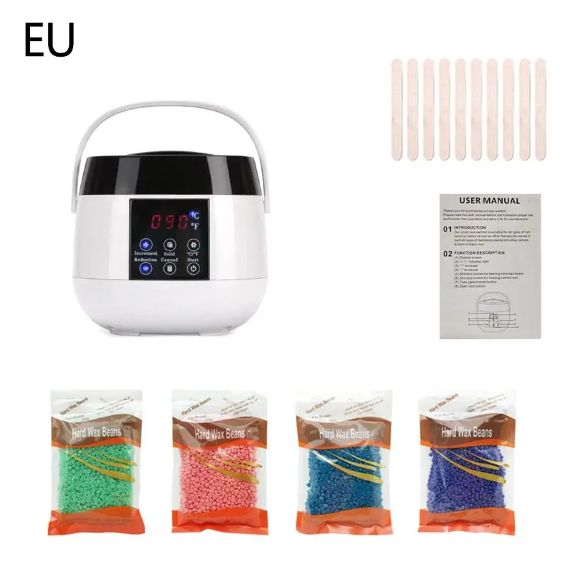 

Professional Smart Warmer Wax Heater SPA Hands Feet Epilator Depilatory Skin Care Paraffin Machine Kit
