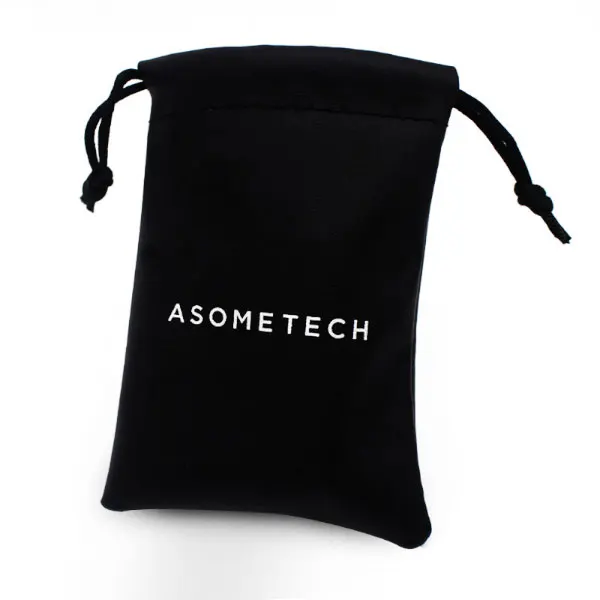 ASOMETECH сумка для хранения сумки маленький наушник USB кабель аудио линия Мини Bluetooth гарнитура коробка для хранения Защитная Сумка Запчасти для путешествий - Цвет: For ASOMETECH Logo