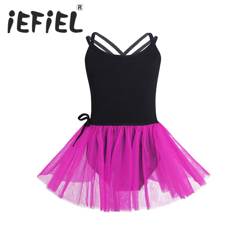 iEFiEL Infant Toddler Kids Children Ballet Tutu Dress Dance Costumes