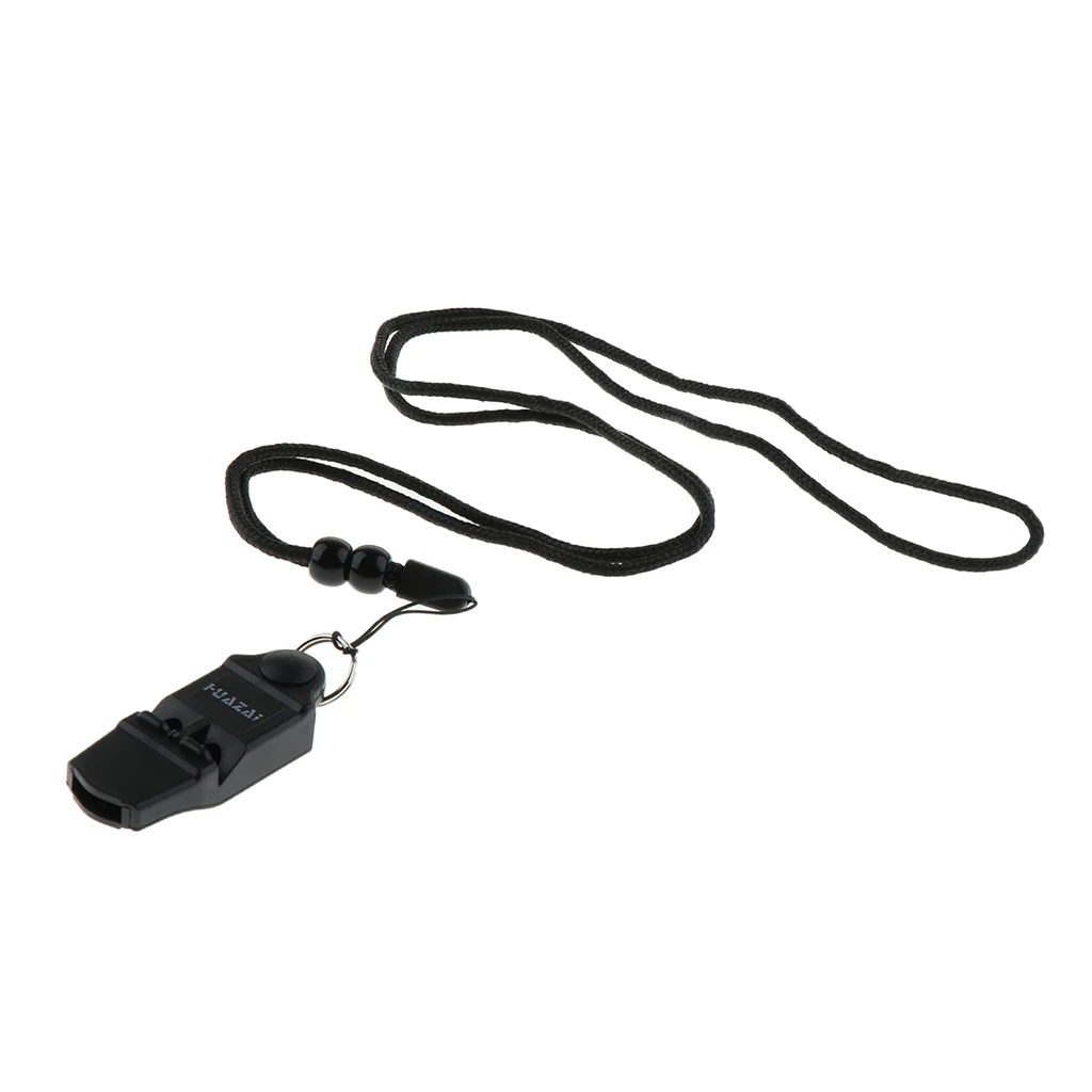 Safety Referee Whistle Survival Whistle With Lanyard Universal - Loud and Easy to Control - Outdoor Sports and Rescue Tool