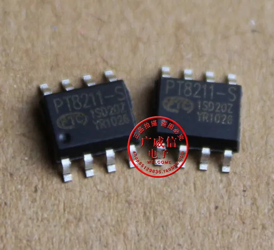 16 new PT8211 S digital analog converter IC PT8211 SOP8|ic reader|ic ...