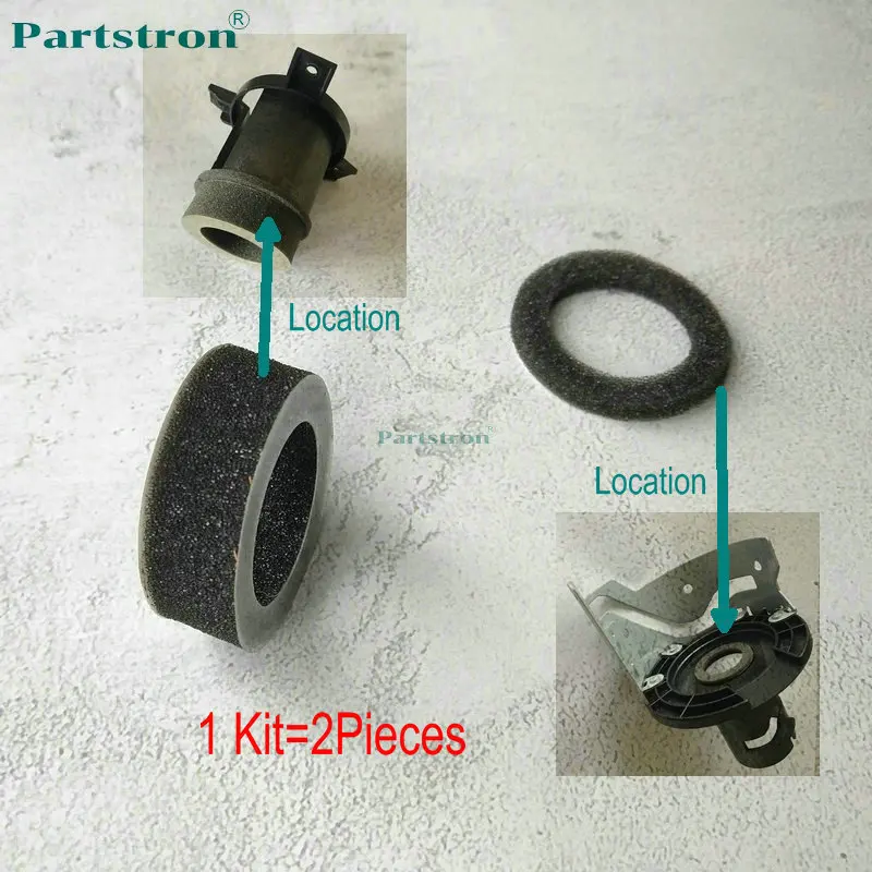 

Hopper Sponge Kit 2Pcs For use in Canon ADV ADV 6055 6065 6075 6255 6265 6275 6555i 6565i 6575i Copier Parts