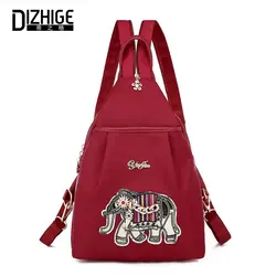 Dizhige Роскошные брендовые водостойкие женский рюкзак Oxford высокое качество школьная сумка для женщин Мода многофункцион