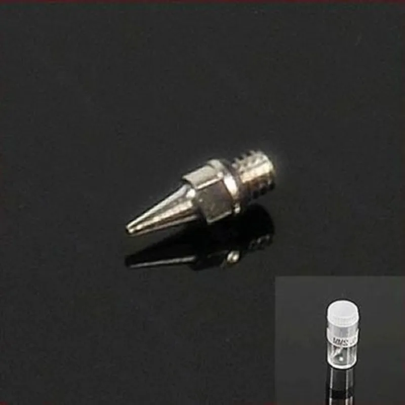 

New Airbrush Accessories Machine part Nozzle 0.2 mm Replacement with Bottle