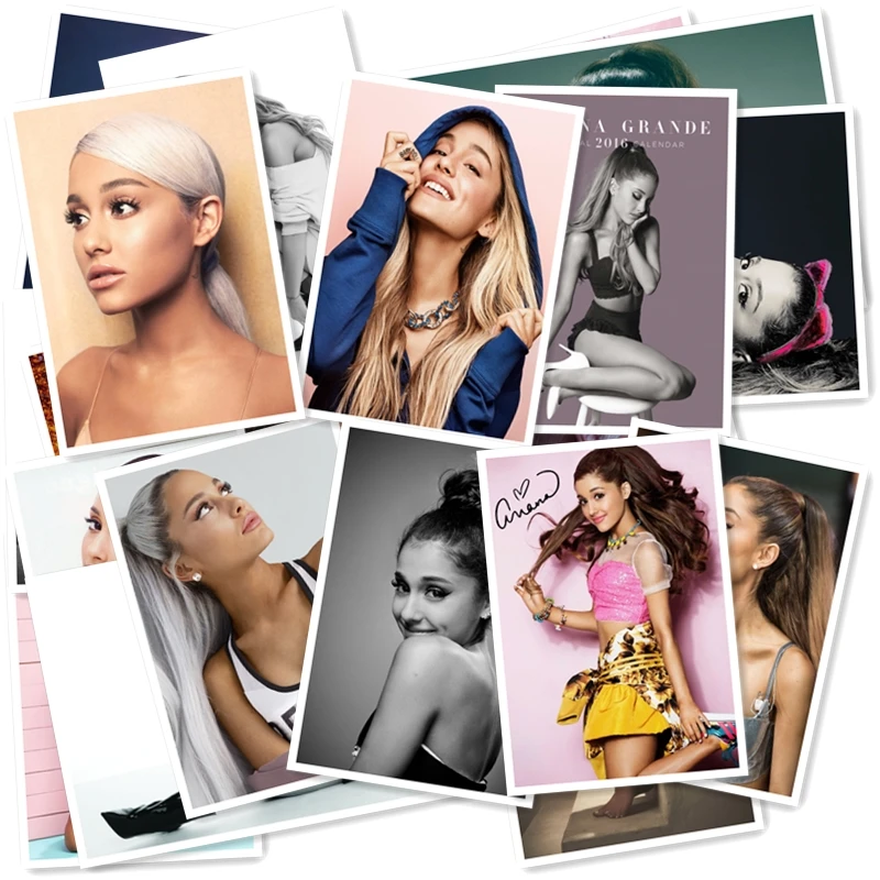 A1-49# Ariana grande 20/шт ПВХ стикер домашний декор для холодильника стиль стены путешествия чемодан Граффити стиль водонепроницаемый стикер s