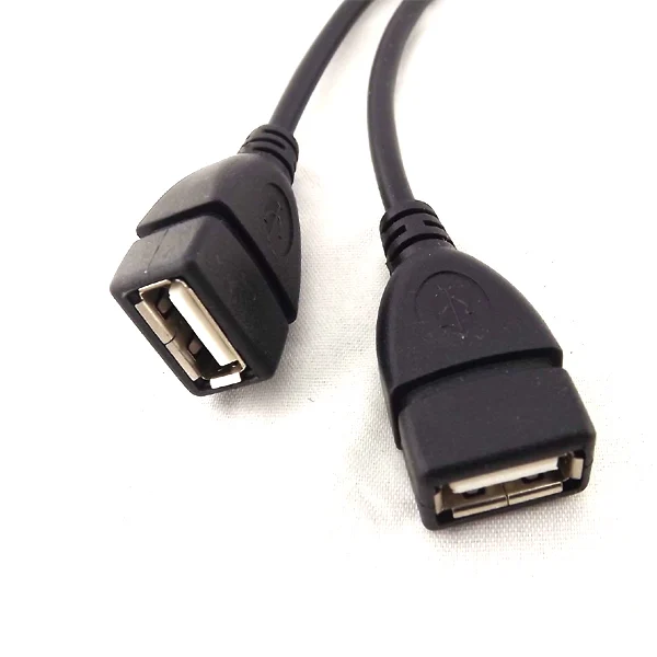 Высокое качество 2016 новинка USB 2 0 мужчина к двойной женский Джек Y Splitter