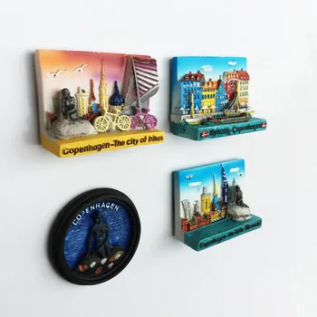 

Chile capital Santiago landmark tourist souvenir magnetic stickers refrigerator