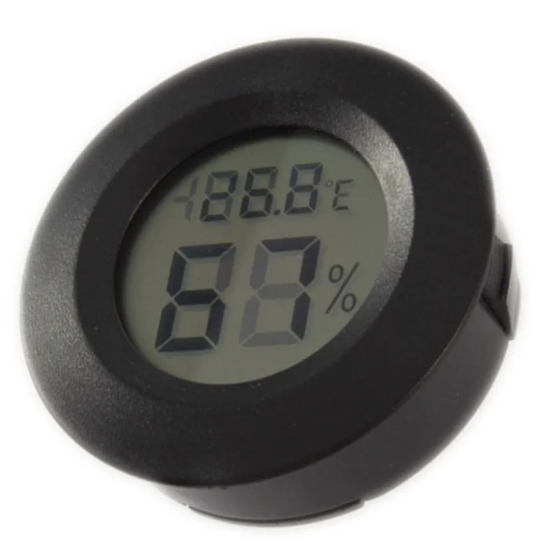 Цифровой черный TL8048 термометр гигрометр Измеритель температуры тестер инструмент запчасти аксессуары Прямая