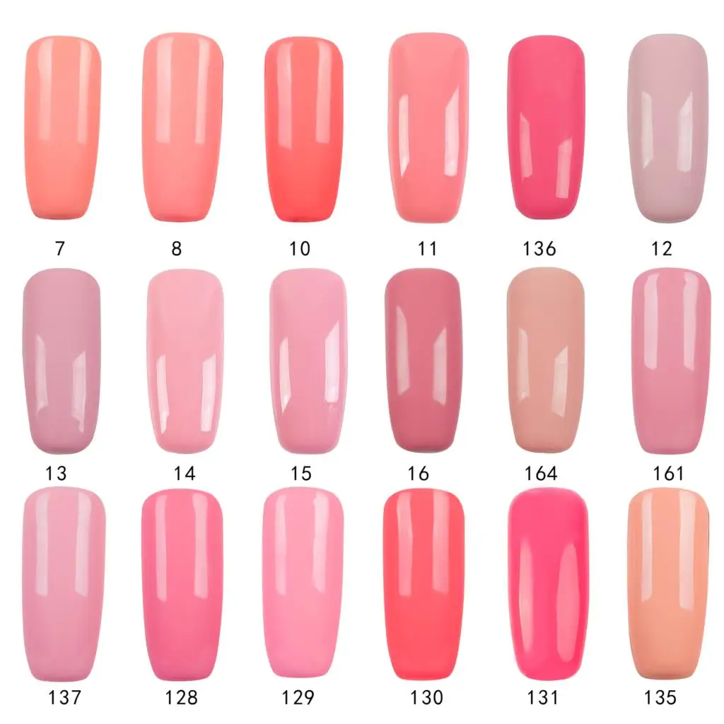 Girl2girl 8 مللي نقع معطلة جل UV جيل للأظافر البولندية مسمار الفن مانيكير الأظافر هلام البولندية مسمار ورنيش ضوء الوردي مجموعة