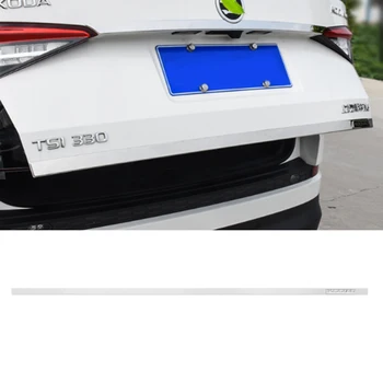

Stainless Steel Rear Trunk Door Line Molding Garnish For Skoda Kodiaq 2017 2018 2019 Accessories Car-Styling