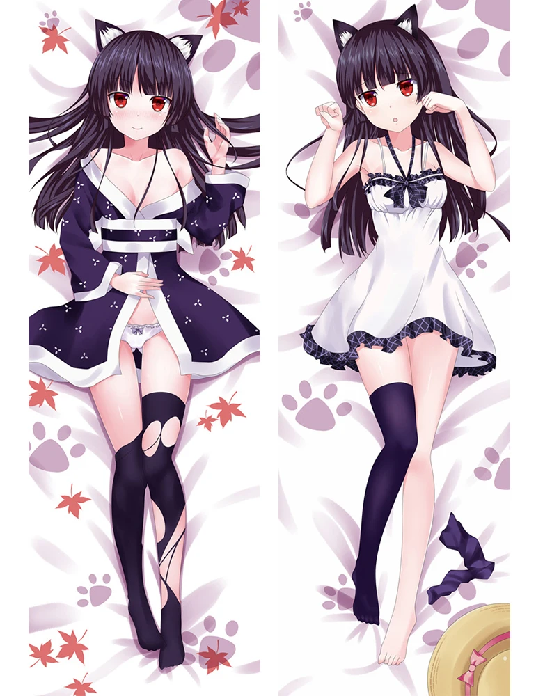 2018 July Anime Oreimo My Little Sister Can Be Not This Cute Gokou Ruri Kuroneko Dakimakura наволочка обнимающая
