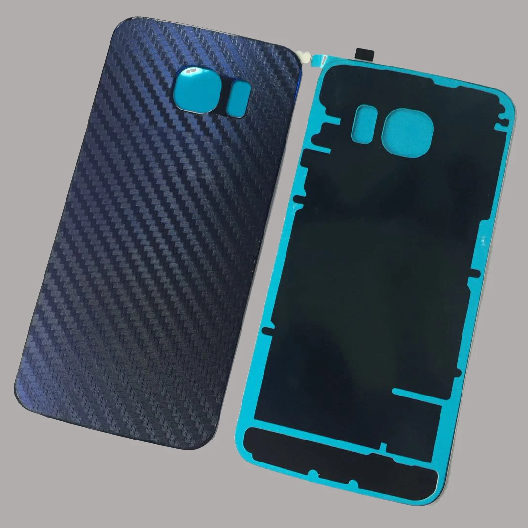 

Glass Housing Case With logo For Samsung Galaxy S6 G920F S6 edge G925F S6 edge Plus G928F Battery Cover with Protective film