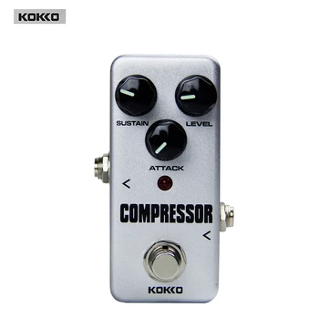 Kokko FCP2 Mini Compressor Guitar Effect Pedal Portable, High Quality Guitar Effect Pedal/Guitar Accessories