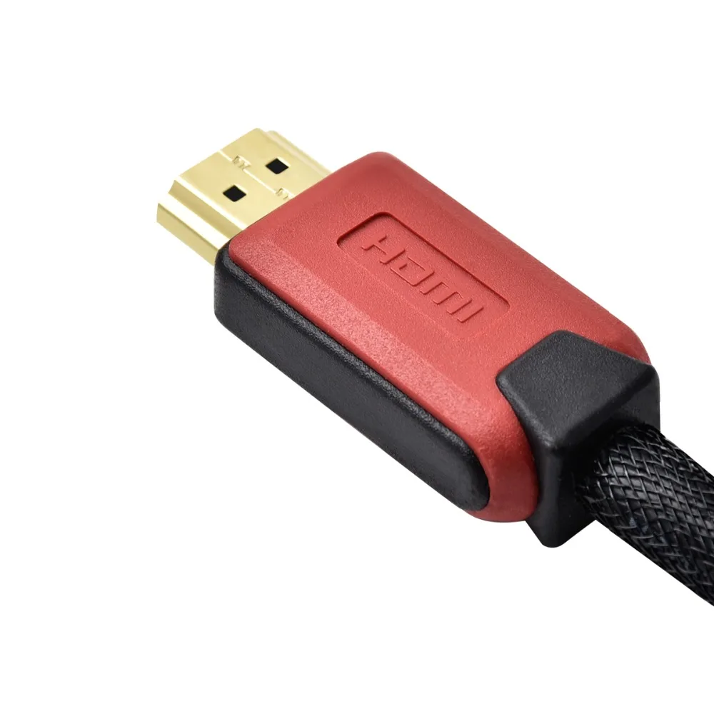 HDMI 2,0 кабель 3M 2M 4K 60HZ HDCP 2,2 28AWG HDMI кабель с нейлоновой сеткой(медный проводник+ фолинг+ AL оплетка