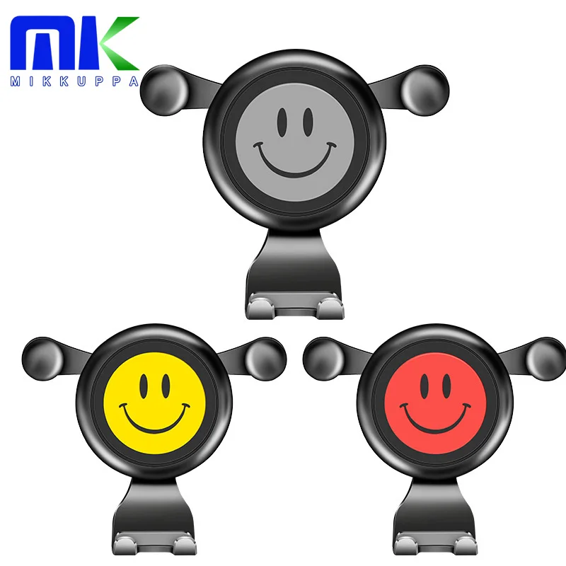 

Mikkuppa Car gravity mobile phone bracket car air outlet navigation frame Auto Mobile phone holder Car Accessories