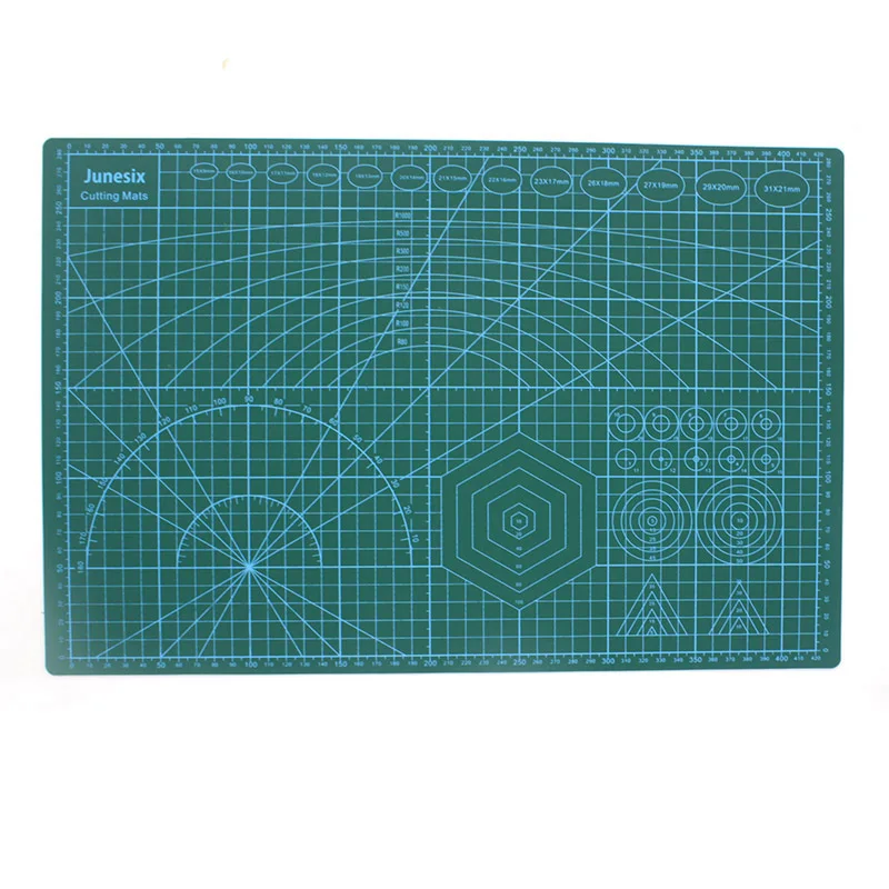 

A3 PVC Cutting Mat Pad Cut Pad Patchwork Tools Manual DIY Tool Office Cutting Board Double-sided Self-healing