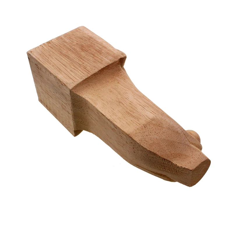Ножки для мебели цветочные деревянные наклейки с резьбой Угловые аппликации рамка мебель резьба по дереву декоративные деревянные фигурки ремесла для дома