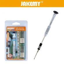 JAKEMY 10 in 1 Precision Magnetic Screwdriver Set Bits Screw Drivers For IPhone 6 5 5s Ipad Phone Repair Hand Tool Set