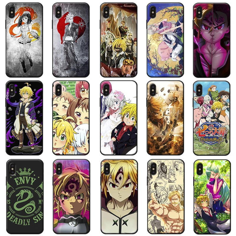 Мягкий силиконовый чехол для телефона Seven Deadly Sins с мультяшным принтом Taizai iPhone 11 Pro