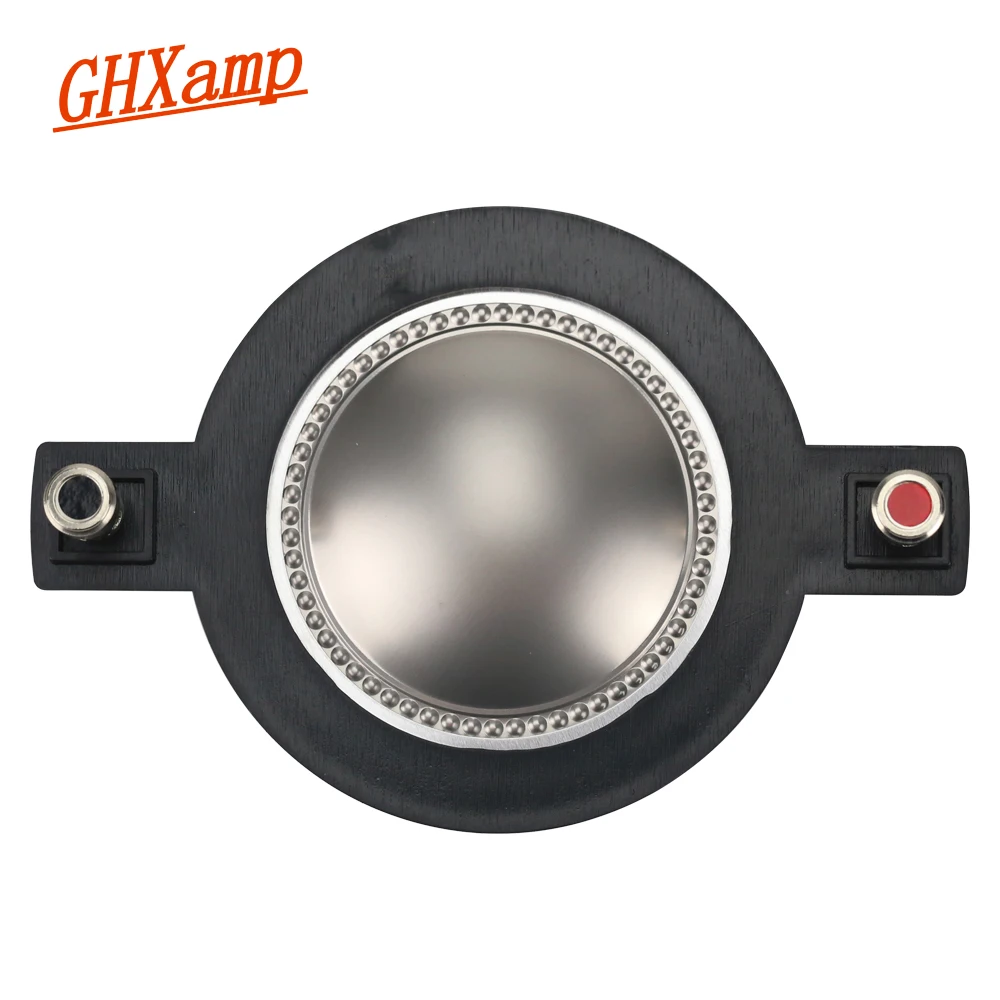 GHXAMP 51.3MM Voice Coil Titanium Film Horn Tweeter Diaphragm Driver Ring Treble Speaker Repair
