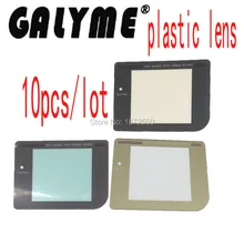 10 шт./партия, горячая экранная линза для GameboyGB GBO DMG GBP, сменная пластиковая панель, крышка, цвет, заранее Карманный корпус, оболочка