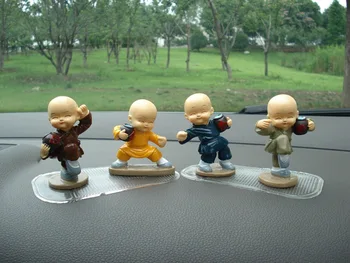 

Chinese Gong Fu Cartoon Cute Monk action Figures Model Doll DIY accessories
